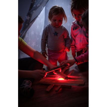 Ledlenser KIDCAMP6 RAINBOW - Dæmpbar, bærbar LED-lampe, 3xAAA, IP44, blå