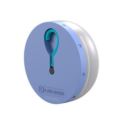 Ledlenser KIDCAMP6 RAINBOW - Dæmpbar, bærbar LED-lampe, 3xAAA, IP44, blå