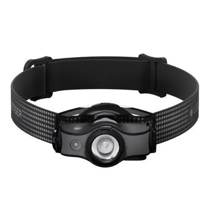 Ledlenser MH5 - LED-dæmpbar genopladelig pandelampe LED/1xAA/750 mAh IP54 400 lm 35 h sort/grå