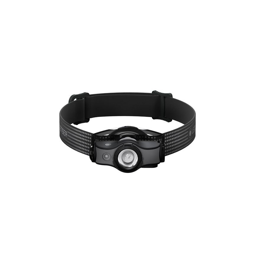 Ledlenser MH5 - LED-dæmpbar genopladelig pandelampe LED/1xAA/750 mAh IP54 400 lm 35 h sort/grå