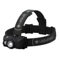 Ledlenser MH8 - LED dæmpbar genopladelig pandelampe LED/2xAA/1550 mAh IP54 600 lm 60 t sort