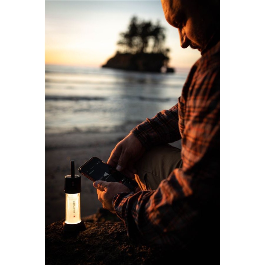 Ledlenser ML6 CONNECT WARM LIGHT - dæmpbar genopladelig lygte LED/3000 mAh IP66 750 lm + fjernbetjening