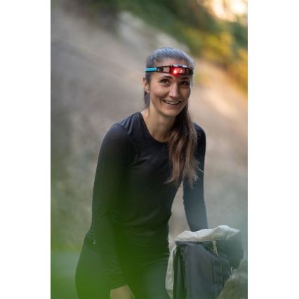 Ledlenser NEO1R - dæmpbar genopladelig LED-pandelampe LED/730 mAh IP67 250 lm 15 t blå