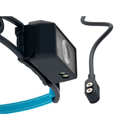 Ledlenser NEO1R - dæmpbar genopladelig LED-pandelampe LED/730 mAh IP67 250 lm 15 t blå