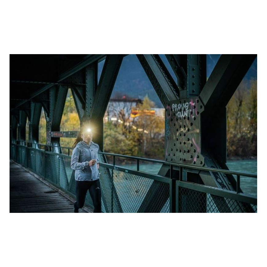 Ledlenser NEO1R - LED dæmpbar genopladelig pandelampe LED/730 mAh IP67 250 lm 15 h grøn