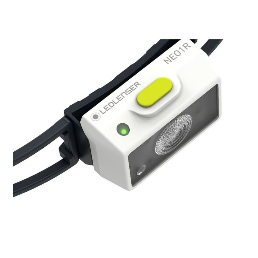 Ledlenser NEO1R - LED dæmpbar genopladelig pandelampe LED/730 mAh IP67 250 lm 15 h grøn