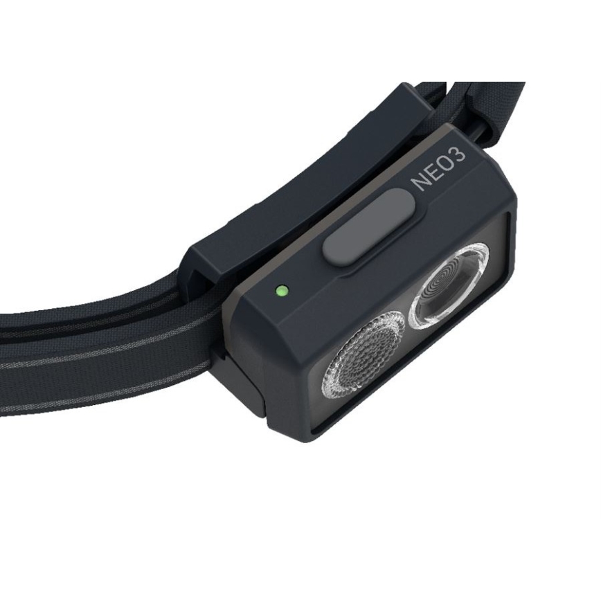 Ledlenser NEO3 - dæmpbar LED-pandelampe LED/3xAAA IP54 400 lm 20 h sort