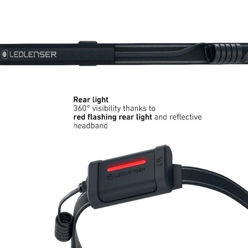 Ledlenser NEO3 - dæmpbar LED-pandelampe LED/3xAAA IP54 400 lm 20 h sort