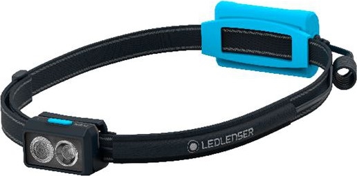 Ledlenser NEO3 - LED-dæmpbar pandelampe LED/3xAAA IP54 400 lm op til 20 timer blå