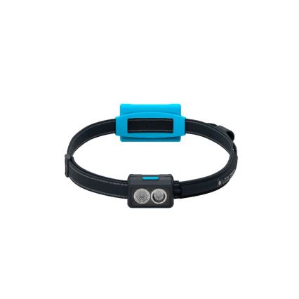 Ledlenser NEO3 - LED-dæmpbar pandelampe LED/3xAAA IP54 400 lm op til 20 timer blå