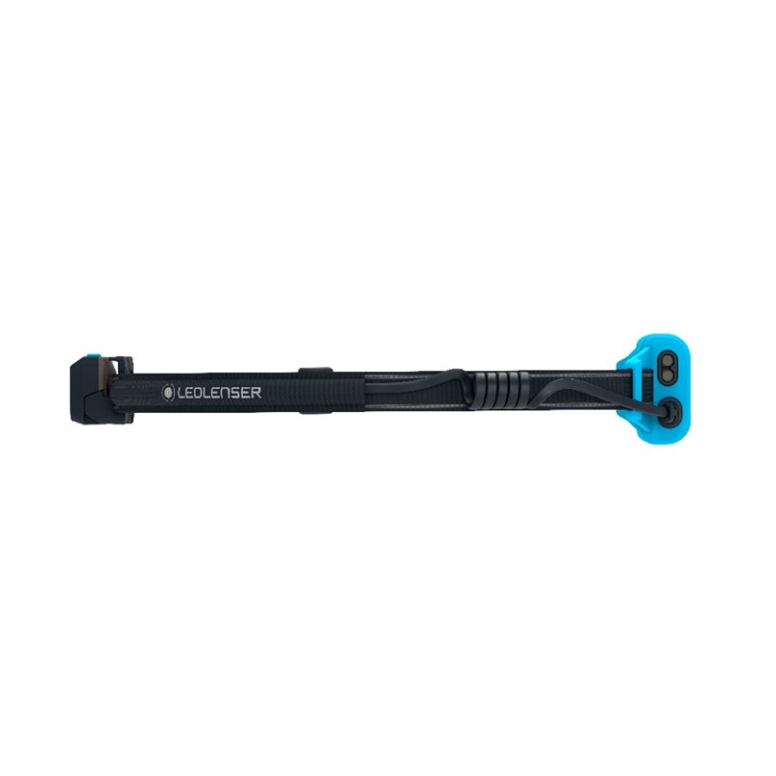 Ledlenser NEO5R - Dæmpbar genopladelig LED-pandelampe 1800 mAh IP54 600 lm 35 timer blå