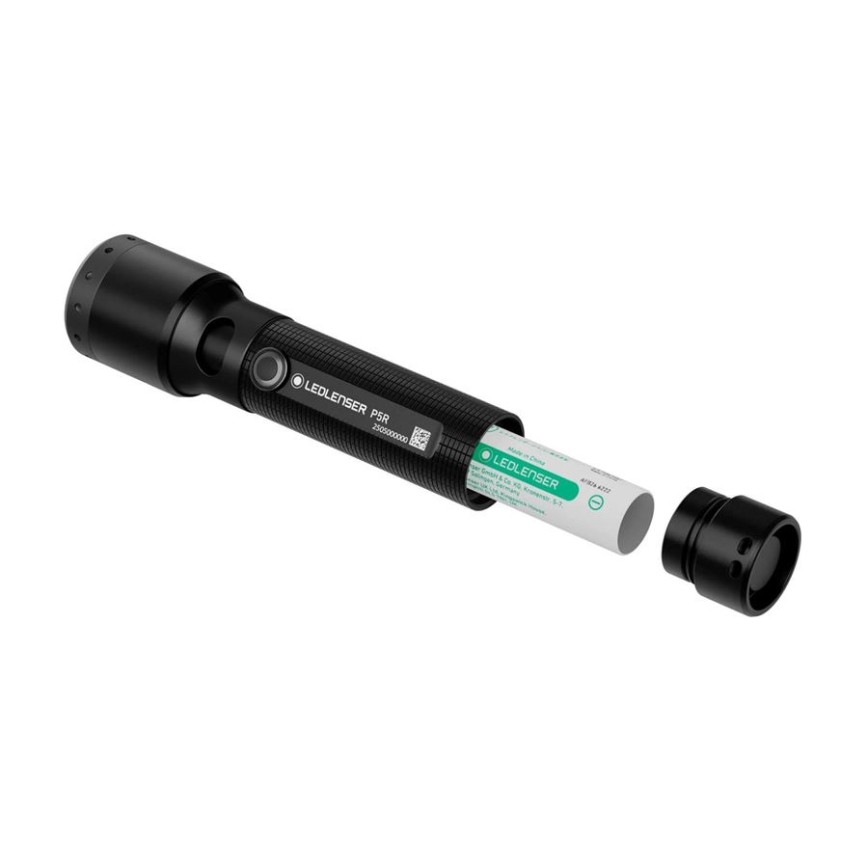 Ledlenser P5R - Dæmpbar genopladelig LED-lommelygte LED/1xAA/700 mAh IP68 750 lm 20 h sort