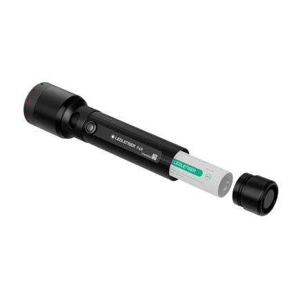 Ledlenser P6R - LED dæmpbar genopladelig lommelygte LED/3000 mAh IP68 1200 lm 65 t sort