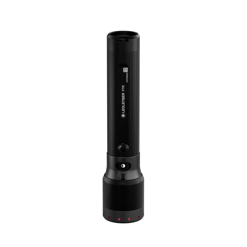 Ledlenser P7R - Dæmpbar genopladelig LED-lommelygte LED/4600 mAh IP68 2000 lm 80 h sort