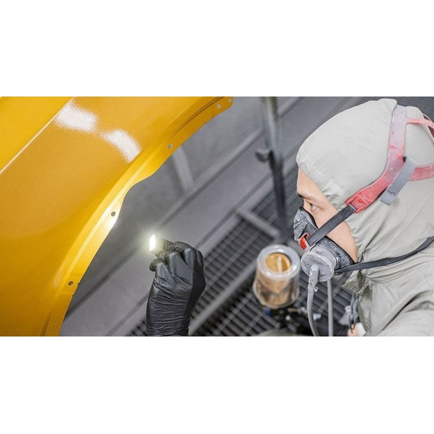 Ledlenser W1R - LED Dæmpbar genopladelig arbejdslampe med klemme LED/740 mAh IP54 220 lm