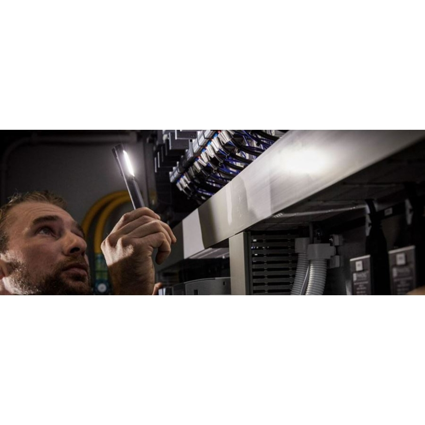 Ledlenser W2R - dæmpbar, genopladelig LED-arbejdslampe, 630 mAh, IP54, 220 lm