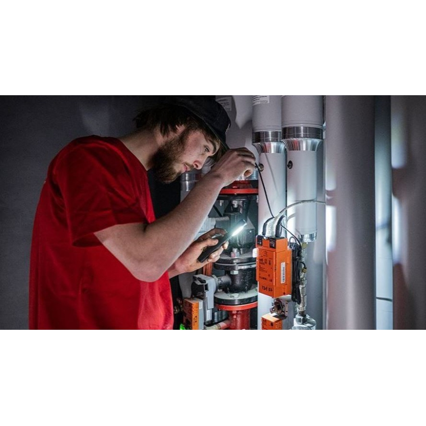 Ledlenser W2R - dæmpbar, genopladelig LED-arbejdslampe, 630 mAh, IP54, 220 lm