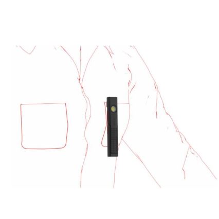 Ledlenser W4R - Dæmpbar genopladelig LED-arbejdslommelygte LED/760 mAh IP54 220 lm