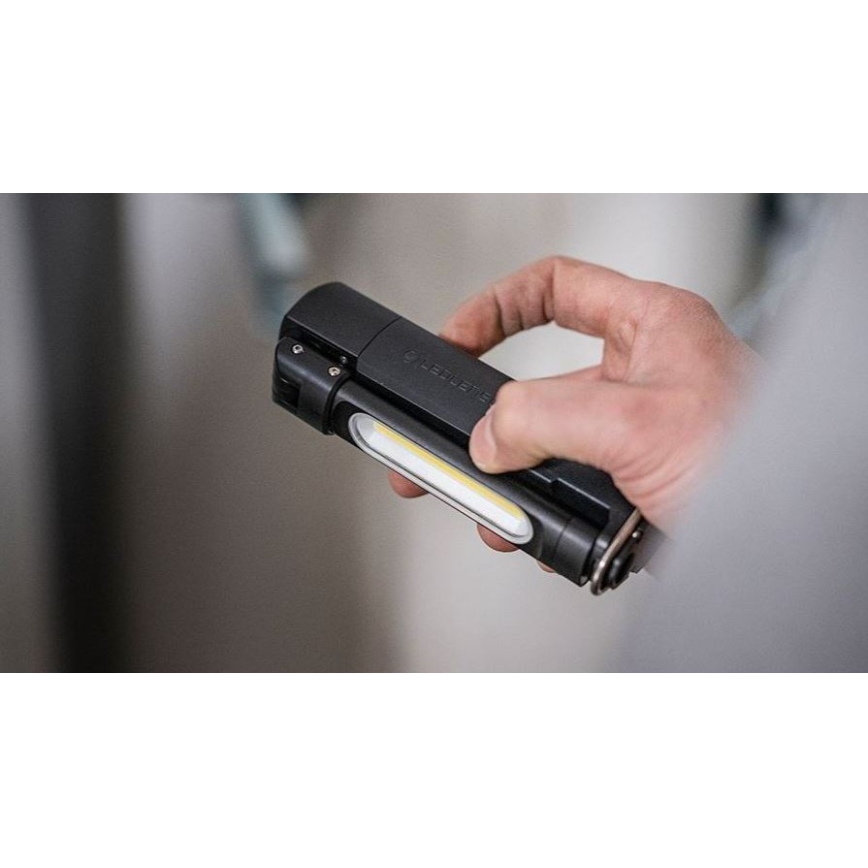 Ledlenser W6R - Dæmpbar genopladelig LED-arbejdslampe / 2500 mAh IP54 500 lm 10 timer