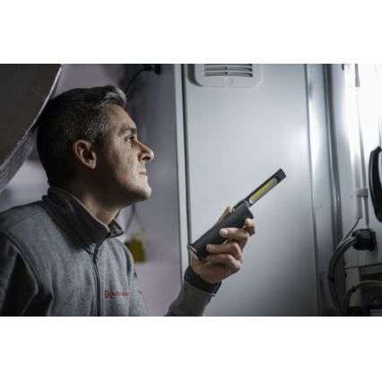 Ledlenser W6R - Dæmpbar genopladelig LED-arbejdslampe / 2500 mAh IP54 500 lm 10 timer