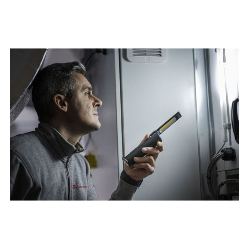 Ledlenser W6R - Dæmpbar genopladelig LED-arbejdslampe / 2500 mAh IP54 500 lm 10 timer