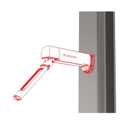 Ledlenser W7R - dæmpbar genopladelig arbejdslygte LED/2500 mAh IP54 600 lm