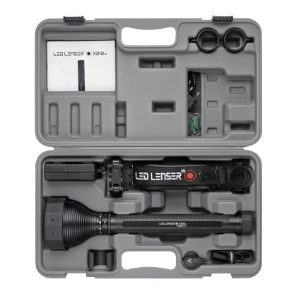 Ledlenser X21R - LED-dæmpbar genopladelig lommelygte LED/5000 mAh IP54 5000 lm 40 h