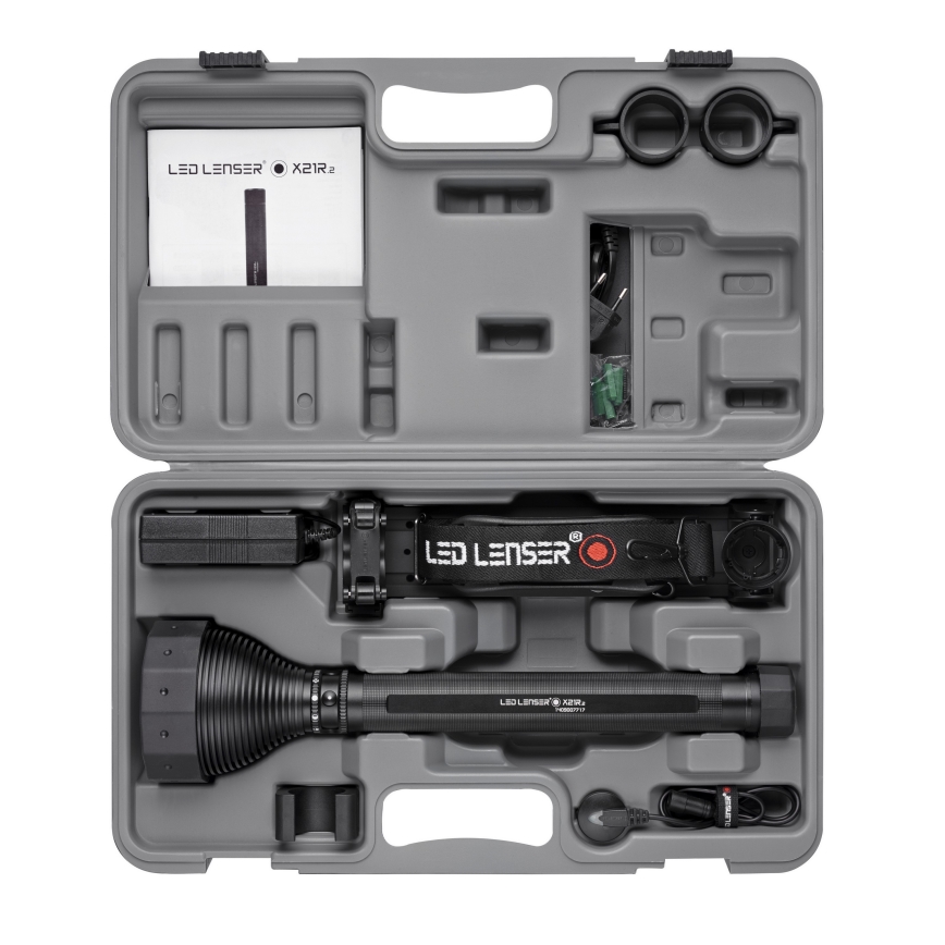 Ledlenser X21R - LED-dæmpbar genopladelig lommelygte LED/5000 mAh IP54 5000 lm 40 h