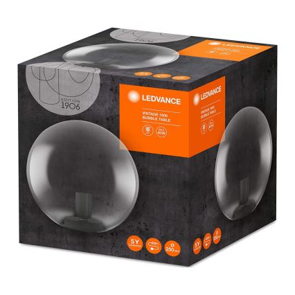 Ledvance - Bordlampe BUBBLE 1xE27/40W/230V