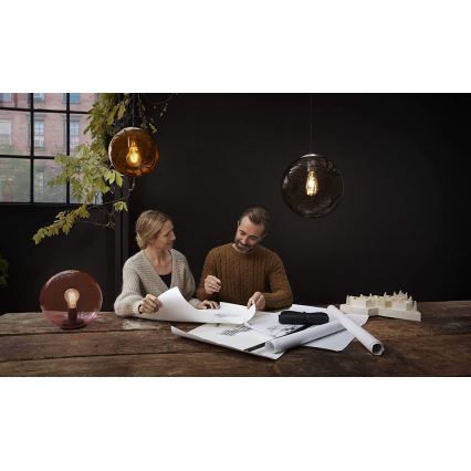 Ledvance - Bordlampe BUBBLE 1xE27/40W/230V pink