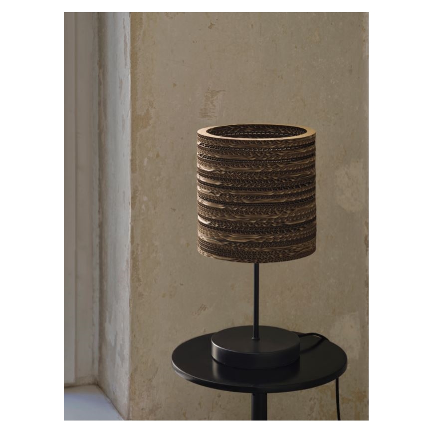 Ledvance - Bordlampe DECOR CARDBOARD 1xE27/15W/230V diameter 20 cm