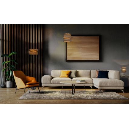 Ledvance - Bordlampe DECOR CARDBOARD 1xE27/15W/230V diameter 20 cm