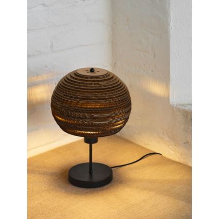 Ledvance - Bordlampe DECOR CARDBOARD 1xE27/15W/230V diameter 26 cm
