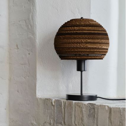 Ledvance - Bordlampe DECOR CARDBOARD 1xE27/15W/230V diameter 26 cm