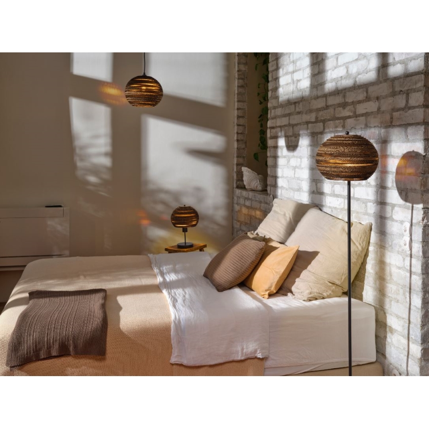 Ledvance - Bordlampe DECOR CARDBOARD 1xE27/15W/230V diameter 26 cm