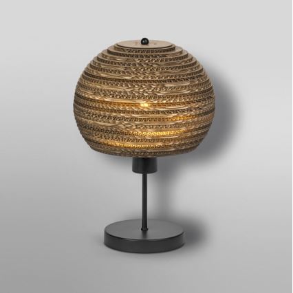 Ledvance - Bordlampe DECOR CARDBOARD 1xE27/15W/230V diameter 26 cm