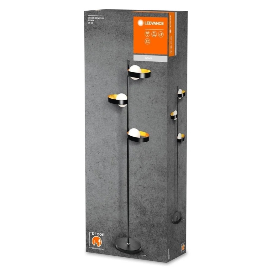 Ledvance - Bordlampe DECOR MEMPHIS 3xG9/28W/230V