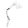 Ledvance - Bordlampe med klemme PEAR 1xE27/11W/230V hvid