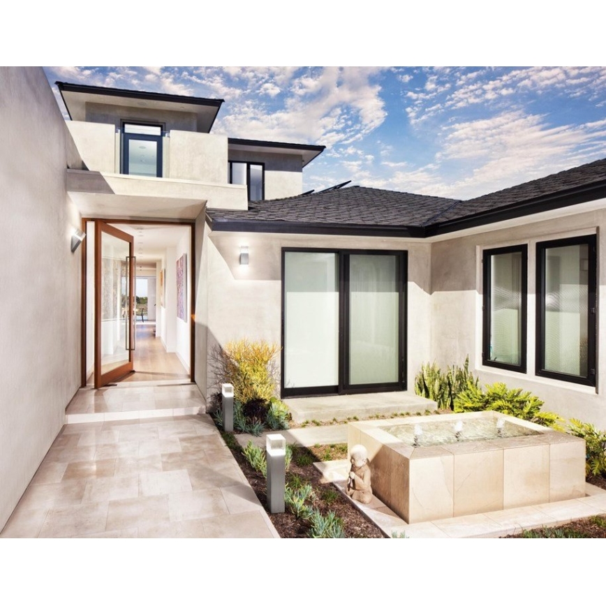 Ledvance - CRYSTAL LED udendørs væglampe med sensor, 5W/230V, IP44