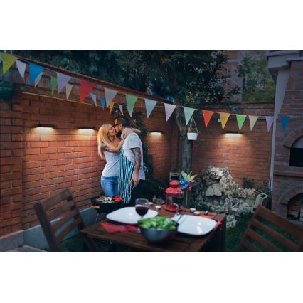 Ledvance - LED Solcelle væglampe med bevægelses- og skumringssensor ENDURA SOLAR LED/6W/4,2V 3000 mAh IP65