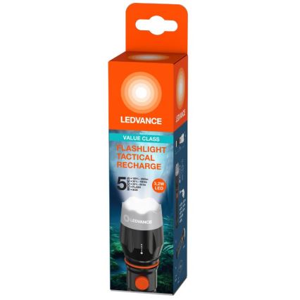 Ledvance - Genopladelig LED lommelygte FLASHLIGHT LED/3,2W/5V 1500mAh