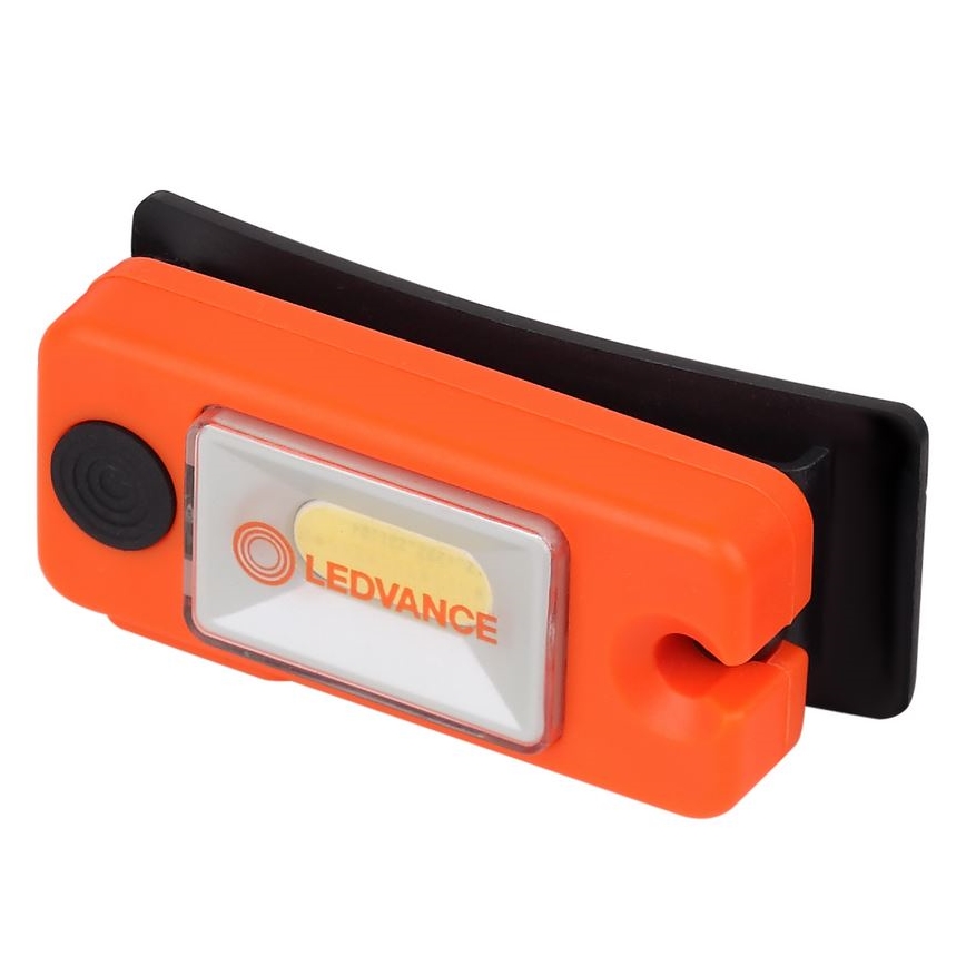Ledvance - Genopladelig LED pandelampe FLASHLIGHT LED/1,3W/5V 250mAh