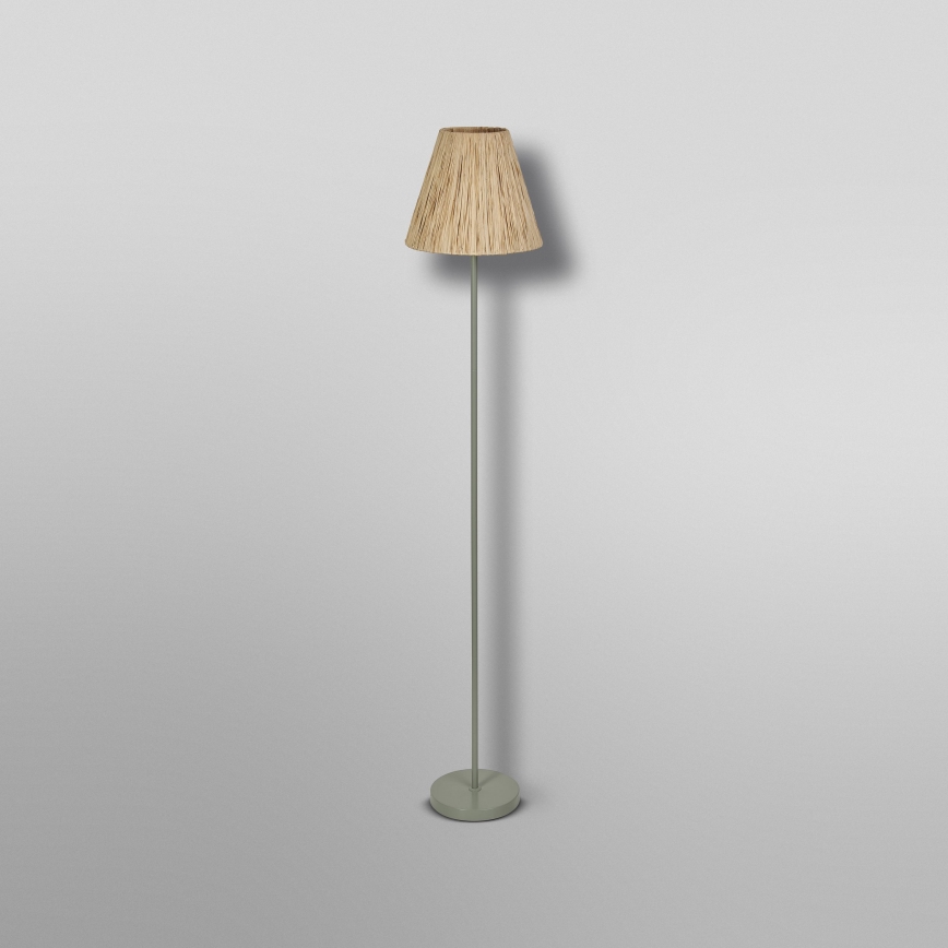 Ledvance - Gulvlampe DECOR RAFFIA 1xE27/15W/230V raffia bast