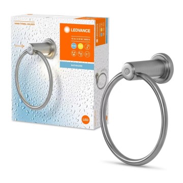 Ledvance - Håndklædeholder med LED-lys 3xAAA IP44