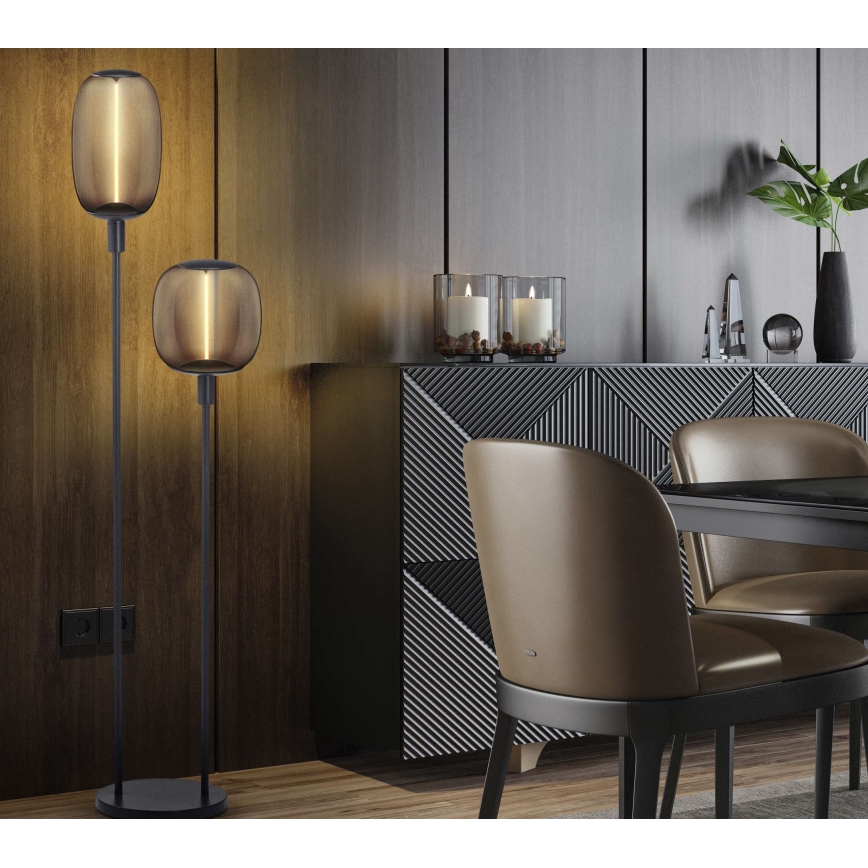 Ledvance - Lampefod DECOR STICK 2xE27/40W/230V antracit