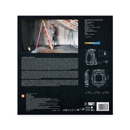 Ledvance - LED arbejdslampe med 2 stikkontakter dæmpbar LED/60W/230V IP54
