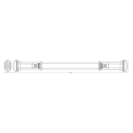 Ledvance - LED arbejdslampe TUBE LED/10W/5V IP54