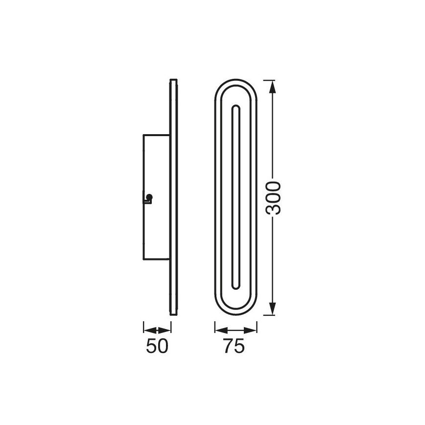 Ledvance - LED badeværelseslampe dæmpbar SMART+ BATH LED/13W/230V 3000-6500K IP44 Wi-Fi