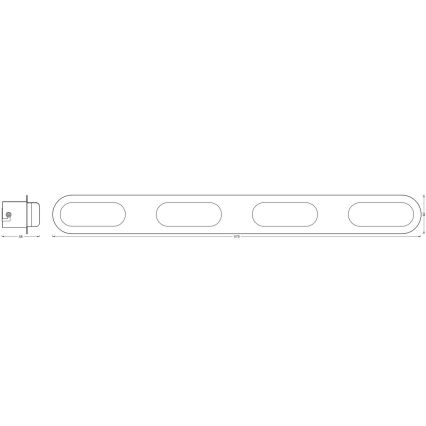 Ledvance - LED badeværelseslampe dæmpbar SMART+ DUPLO LED/27W/230V 3000-6500K Wi-Fi IP44