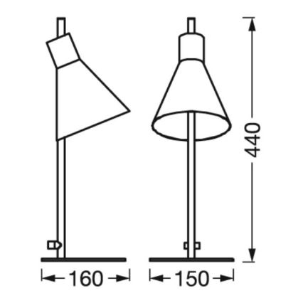 Ledvance - LED bordlampe DECOR TOKIO LED/5W/230V